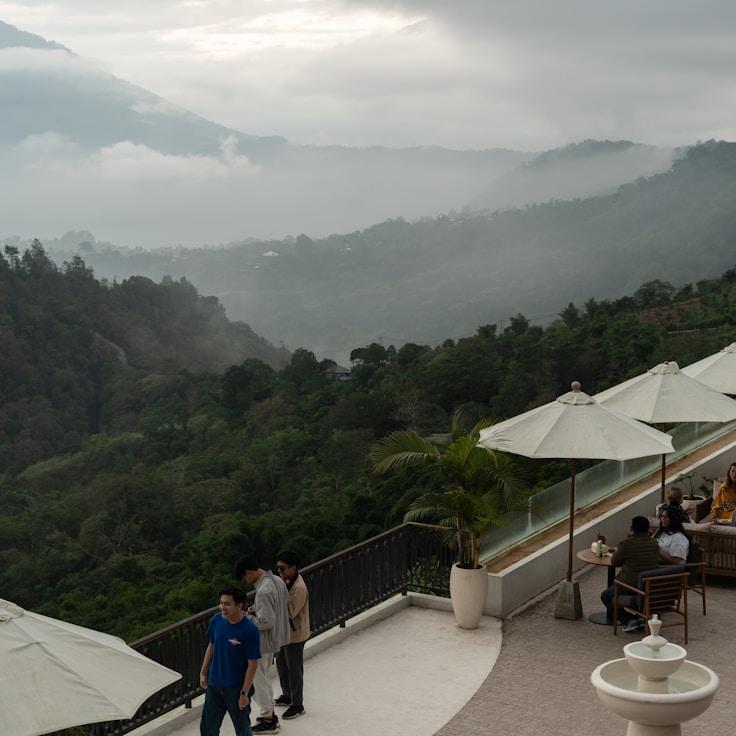 Outdoor terrace seating suitable for families in Berlin